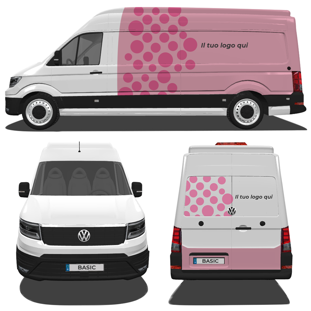 Decorazione Furgone Maxi Pacchetto Gold