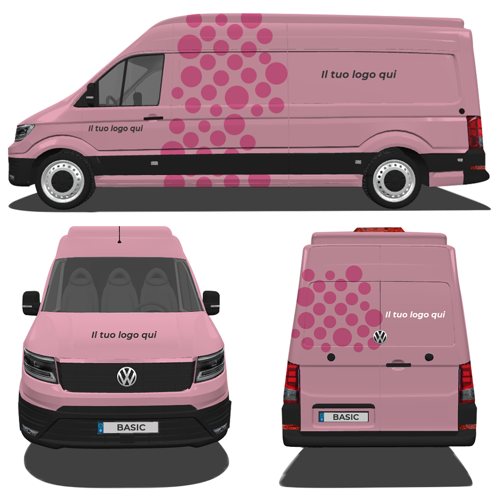 Decorazione Furgone Maxi Pacchetto Platinum